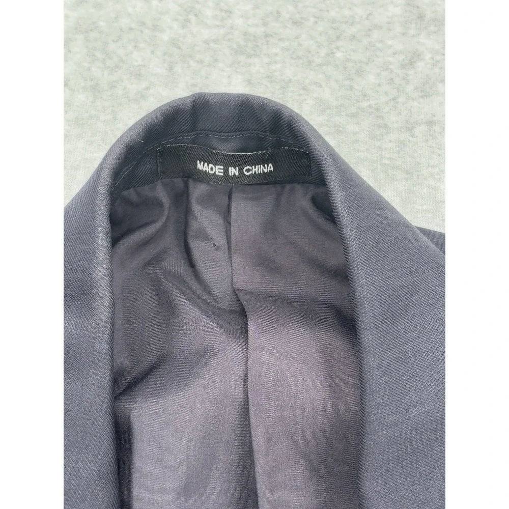 Lauren‎ Ralph Lauren Wool Blazer 40R Navy Gold Button Sport Coat Woolmark